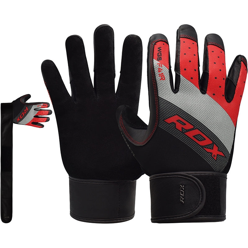 rdx gym handschuhe RDX F41 Vollfinger-Handschuhe mit langem Handgelenkband für schweres G – RDX Sports Deutschland