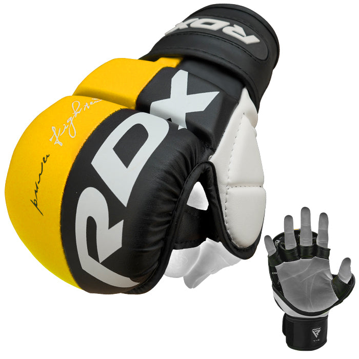 mma handschuhe leder RDX T6 MMA Handschuhe Sparring in Kunstleder 7oz – RDX Sports Deutschland