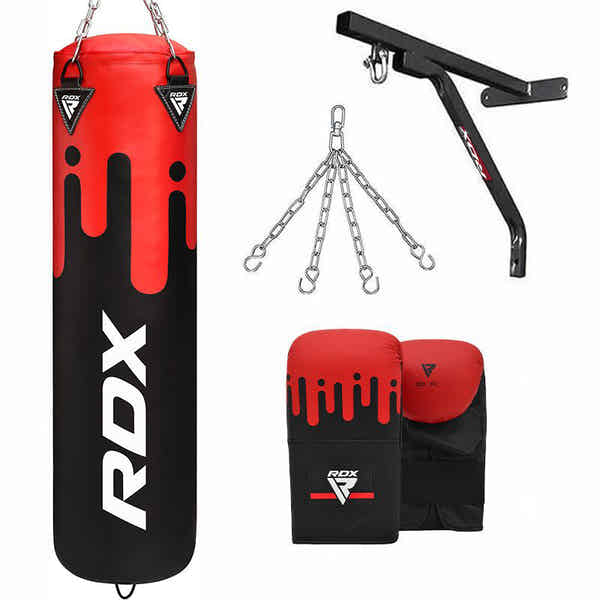 boxsack mit handschuhen und halterung Boxsack Set Mit Handschuh Halter Viper Boxsack-Set – 3/4/5 Fuß Schwer Gefüllt, Mit Handschuhen, Halterung & Kette Boxsäcke Günstig Kaufen