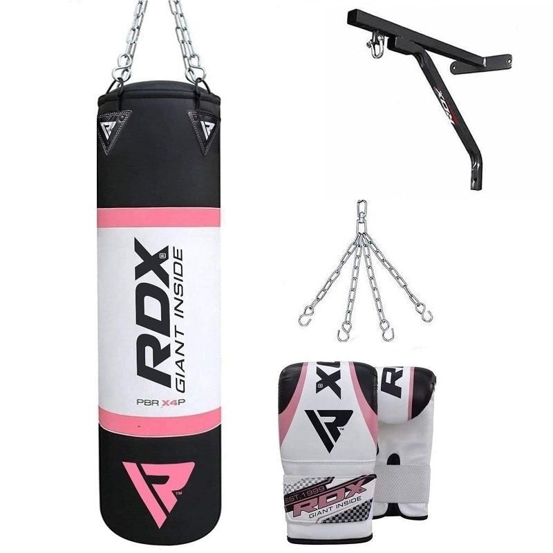 boxsack mit handschuhen RDX X4 Boxsack mit Handschuhen & Wandhalterung