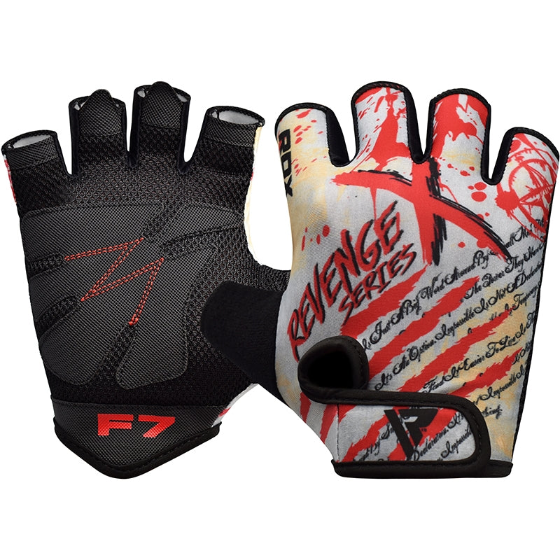 RDX F7 Rot Revenge X Fitnesshandschuhe