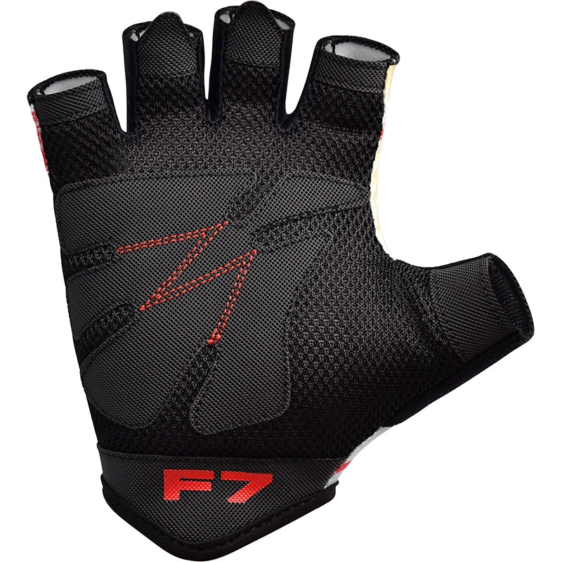 RDX F7 Rot Revenge X Fitnesshandschuhe