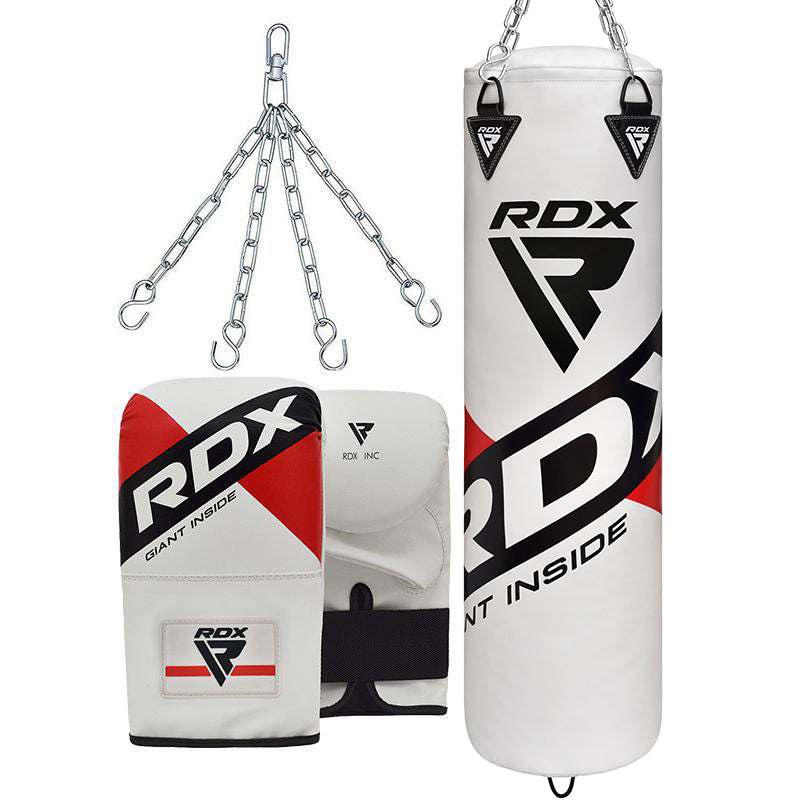 RDX F10 4ft/5ft Punch Bag with Bag Mitts