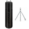 RDX F6 2-in-1 KARA Training Punching Bag Set#color_black