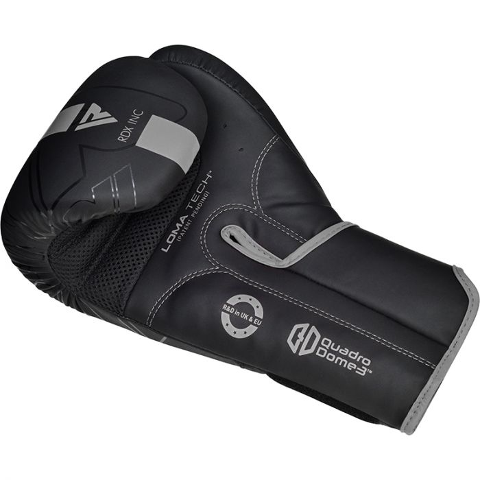 6 oz handschuhe RDX F6 Kara Boxhandschuhe Training in Schwarz 6oz – RDX Sports Deutschland
