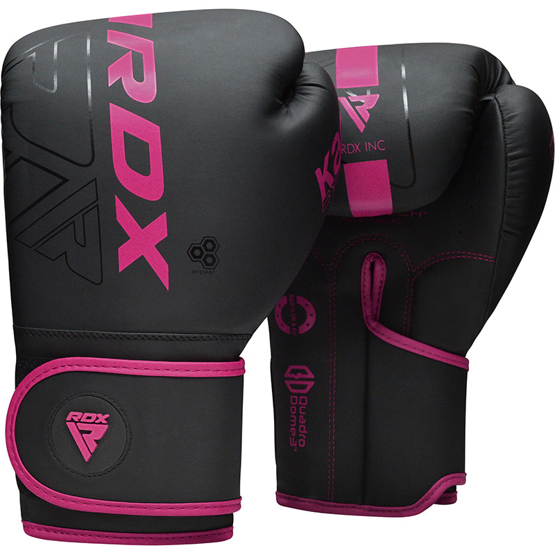 6 unzen handschuhe RDX F6 Kara Boxhandschuhe Training in Schwarz 6oz – RDX Sports Deutschland