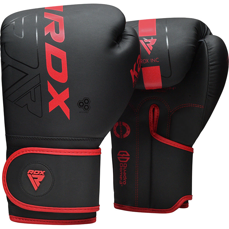6 unzen handschuhe RDX F6 Kara Boxhandschuhe Training in Schwarz 6oz – RDX Sports Deutschland