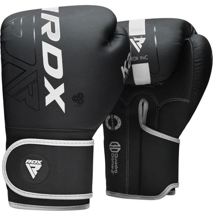 6 oz handschuhe RDX F6 Kara Boxhandschuhe Training in Schwarz 6oz – RDX Sports Deutschland