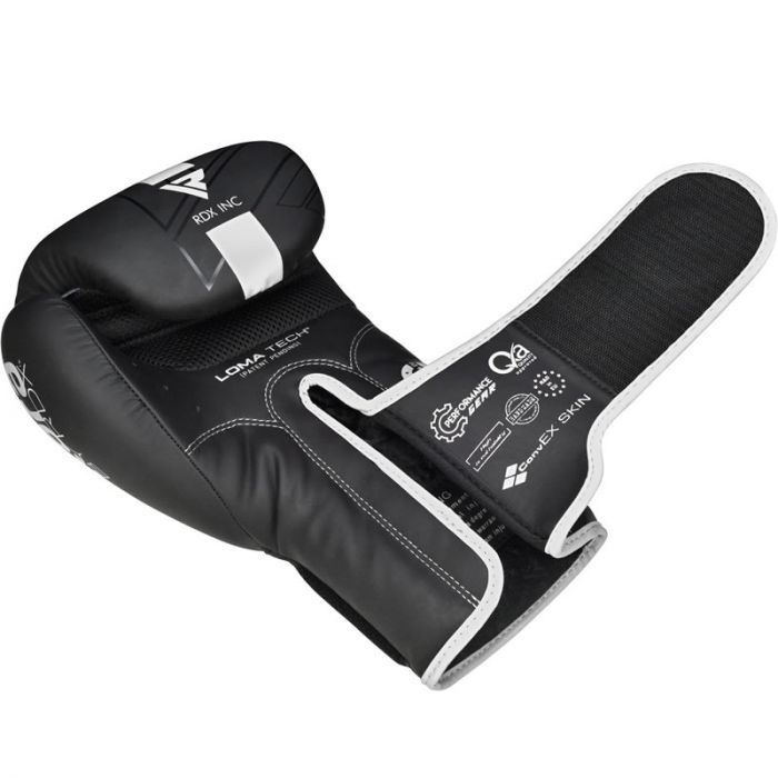 6 oz handschuhe RDX F6 Kara Boxhandschuhe Training in Schwarz 6oz – RDX Sports Deutschland
