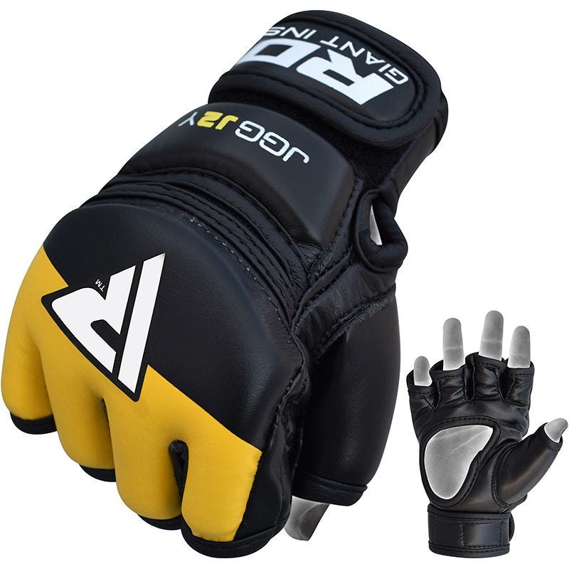 grappling handschuhe RDX J2 MMA Trainingshandschuhe Für Kinder in Kunstleder