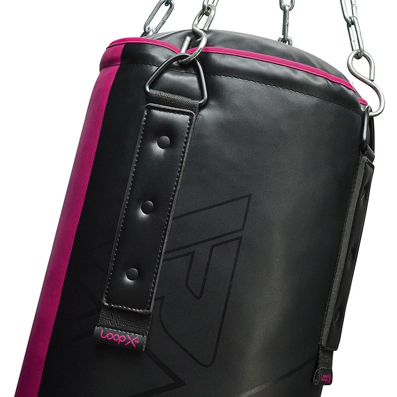 RDX F6 4ft / 5ft 2-in-1 KARA Training Punching Bag Set#color_pink