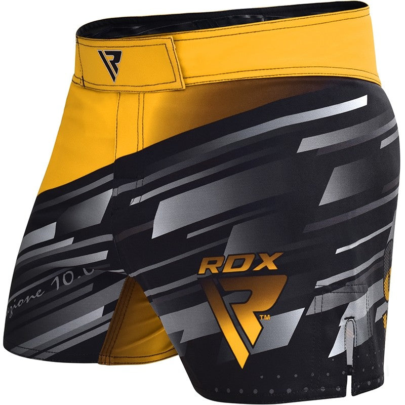 Yellow R10 RDX R10 Blaze MMA Kurze Hose – RDX Sports Deutschland