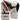 RDX F7 4ft / 5ft 3-in-1 Ego Punch Bag with Gloves White / Red Set
