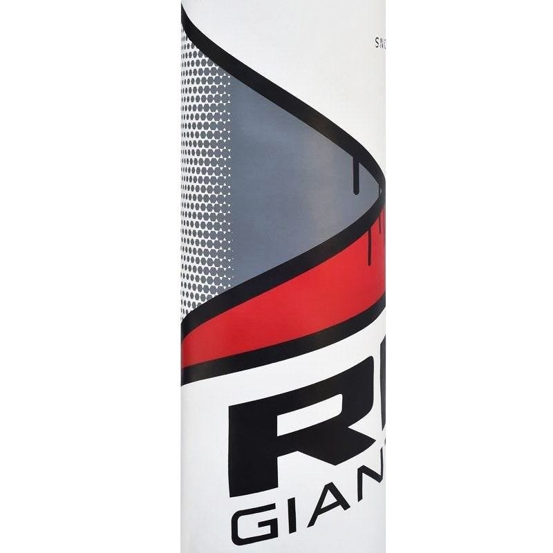 RDX F7 4ft / 5ft 3-in-1 Ego Punch Bag with Gloves White / Red Set