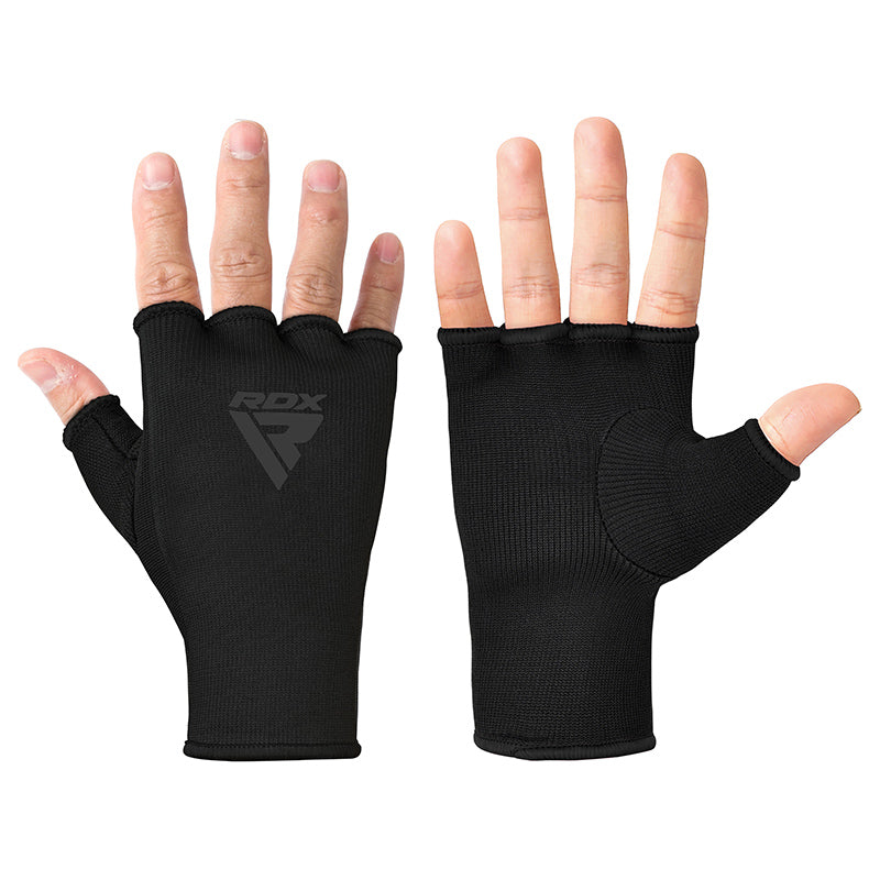 RDX HI Inner Gloves Hand Wraps#color_black